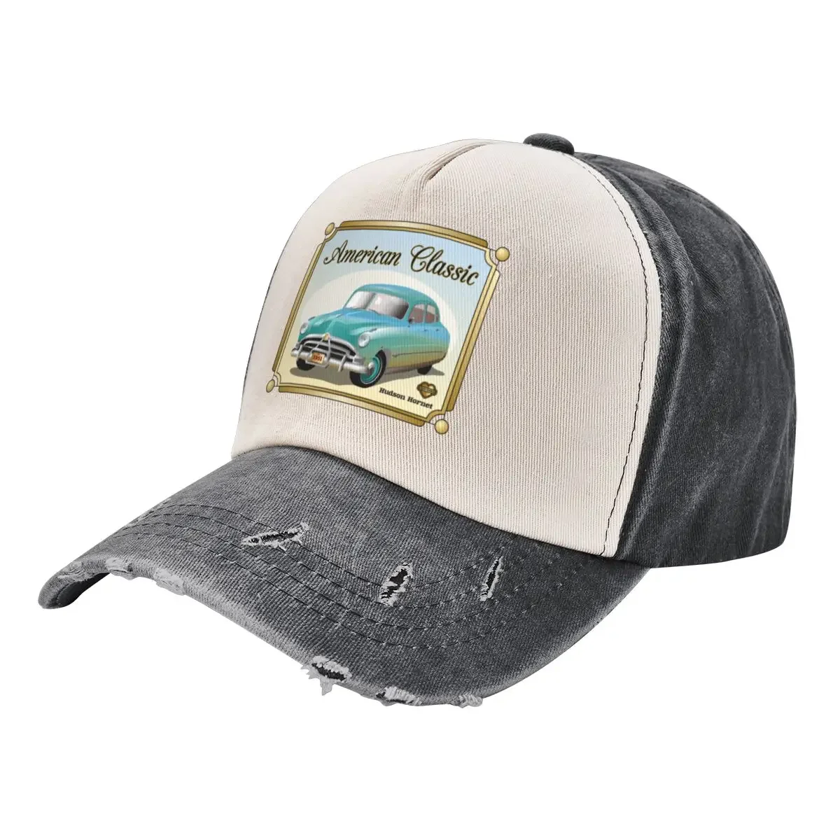 Hudson Hornet American Classic Baseball Cap beach hat Luxury Brand Men's Luxury Women's