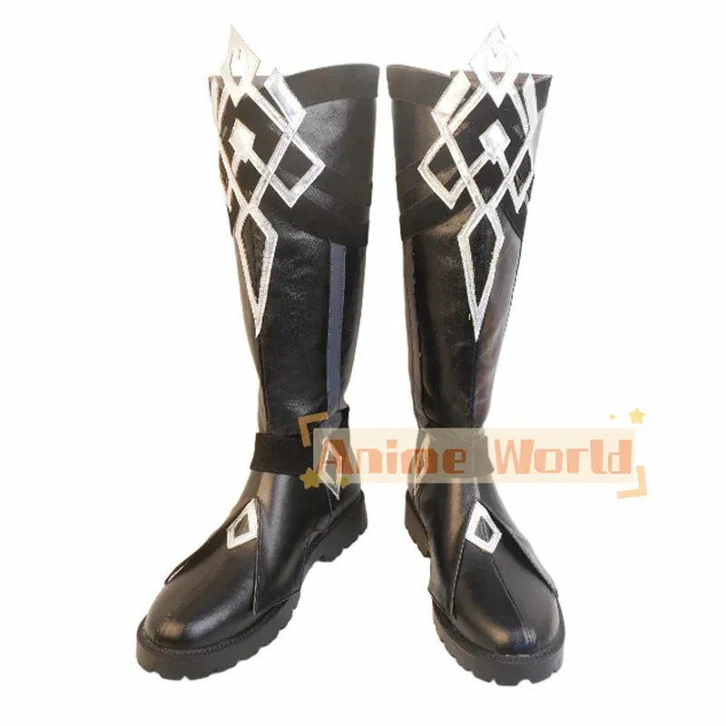 

2025 11 Genshin Impact Eleven Fatui Harbingers The Captain Il Capitano Обувь Сапоги для косплея на заказ Хэллоуин Карнавал Ch