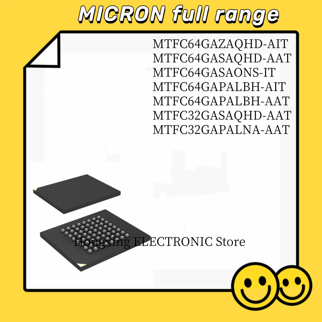 MTFC64GAZAQHD-AIT MTFC64GASAQHD-AAT MTFC64GASAONS-IT MTFC64GAPALBH-AIT MTFC64GAPALBH-AAT MTFC32GASAQHD-AAT MTFC32GAPALNA-AAT