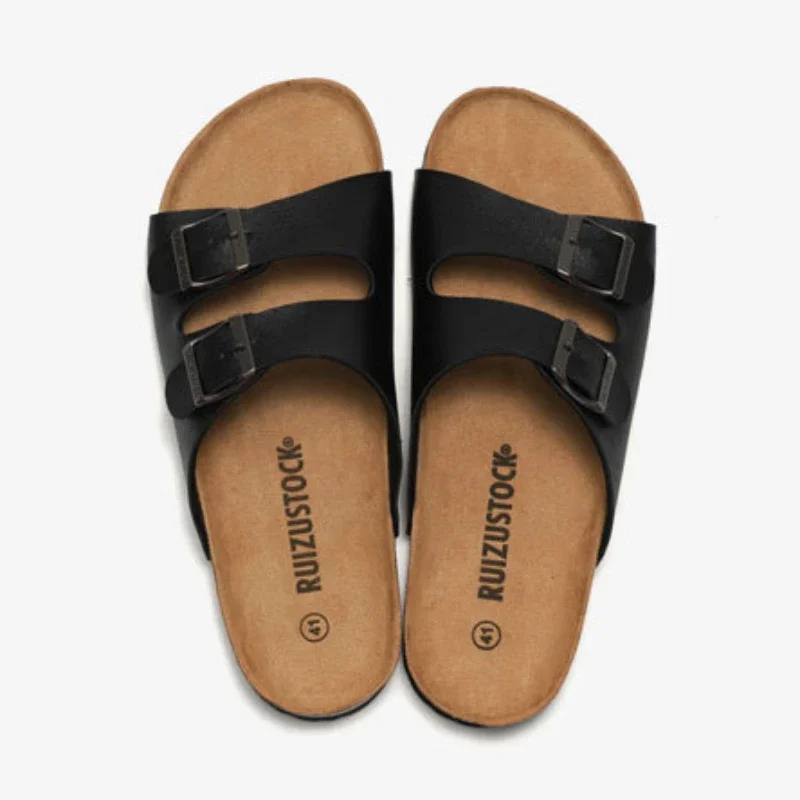 

Удобные летние шлепанцы, пляжные сандалии, сандалии в корейском стиле, легкие нескользящие детские парные пробковые тапочки для мальчиков