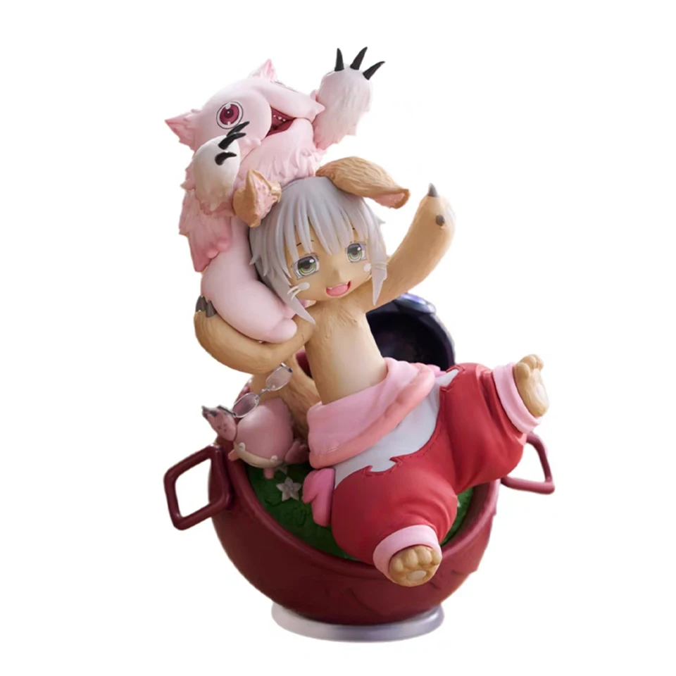 Original Genuine Taito Made In Abyss 16cm Nanachi Anime Kawaii  Action Figure Model Toys Doll Christmas Gift For Kid QWIOOE