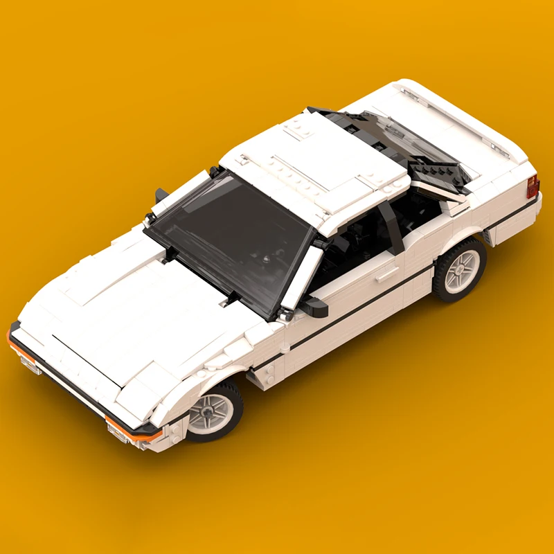 1018 قطعة MOC-239501 Prelude Si 1988 سيارة ريترو التقنية مركبة مدينة سرعة أبطال نموذج اللبنات الطوب لعبة الكبار هدية
