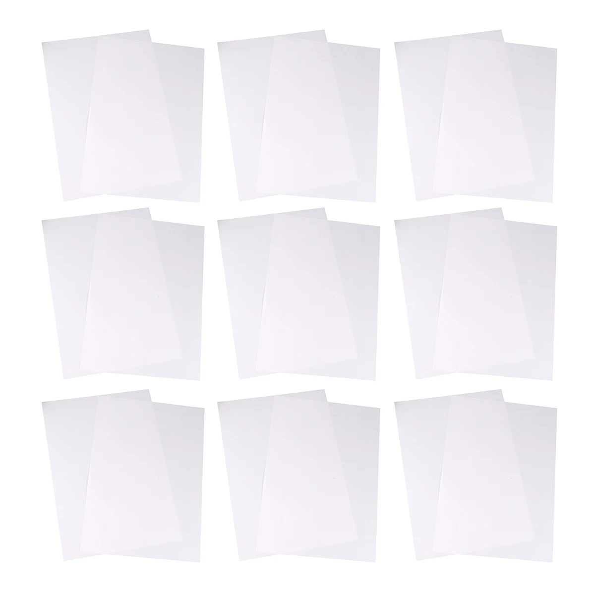 100pcs 100 Sheets Release Non Sticky Backing Paper Office Anti-Adhesive Paper School Supplies File Folder Tags