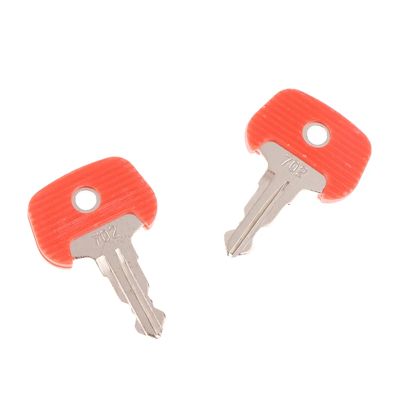 2 Pcs 209068 Red Key 702 Power Start Key 26906870 Manual Electric Hydraulic Forklift Accessories