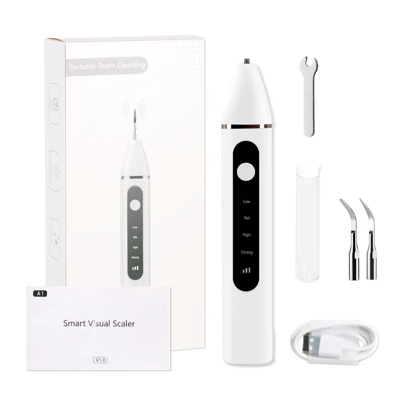Visual Ultrasonic Scaler Dental Calculus Remover Teeth Plaque Scaler Stain Clean Electric Tooth Stone Removal Tartar Eliminator