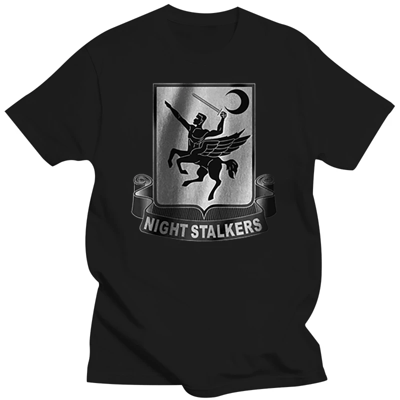 New Night Stalkers Us Army Special Forces 160Th Airborne Black T-Shirt S-3Xl