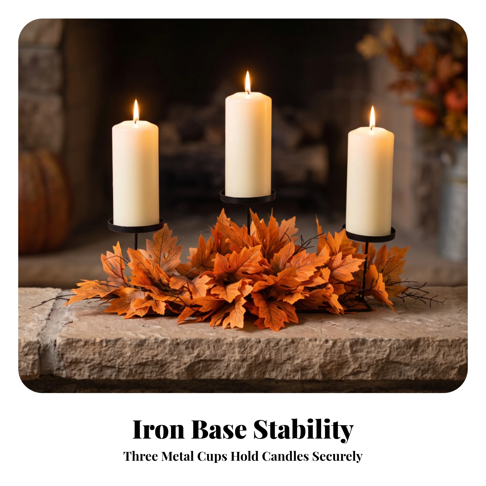 Paraffin Wax - Centre de table en forme de