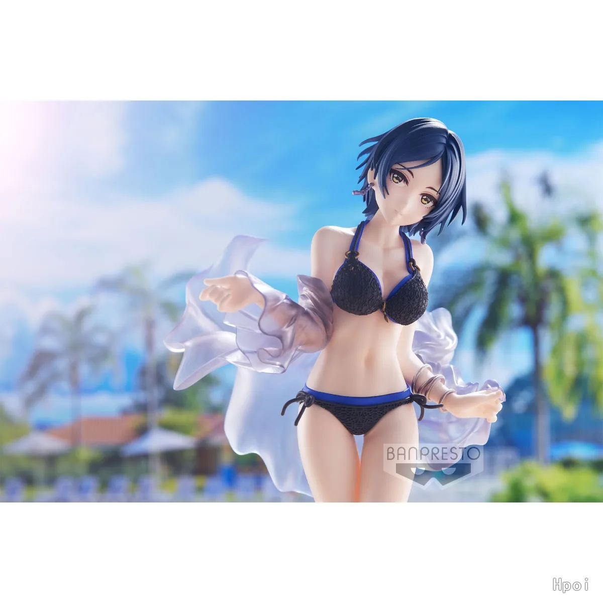 Judai Original Banpresto THE iDOLMASTER Cinderella Girls Hayami Kanade Swimsuit PVC Action Figure Model Toys