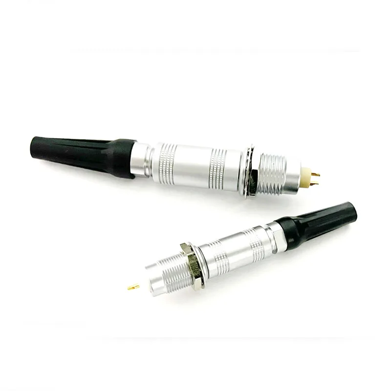 LEMOS FFA PCA ERA 00 0S 1S 2S 3S 4S 5S 6S 2 3 4 5 6 8 10 Pin Male Plug Straight Female S Series Circular Half Moon Connector