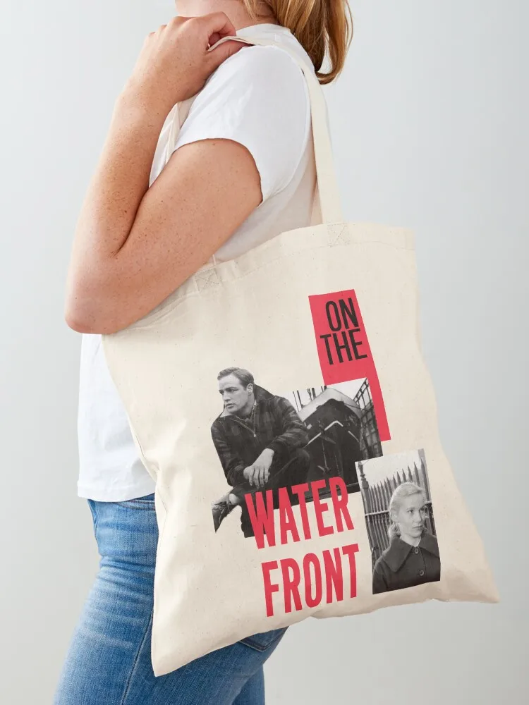 

ON THE WATERFRONT - Marlon Brando Tote Bag Woman shopper bag Women's beach bags Big bag women shopper women canvas