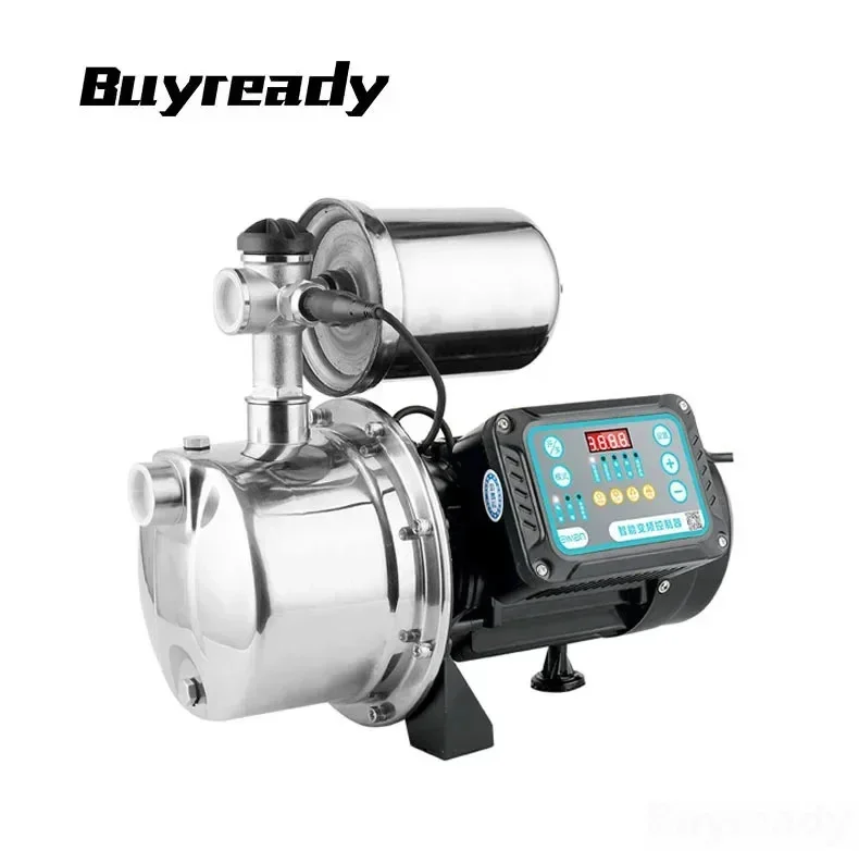 220V 750W Intelligent Automatic Household Tap Water Pipeline High Pressure Solar 304 Stainless Steel Water Pump Booster