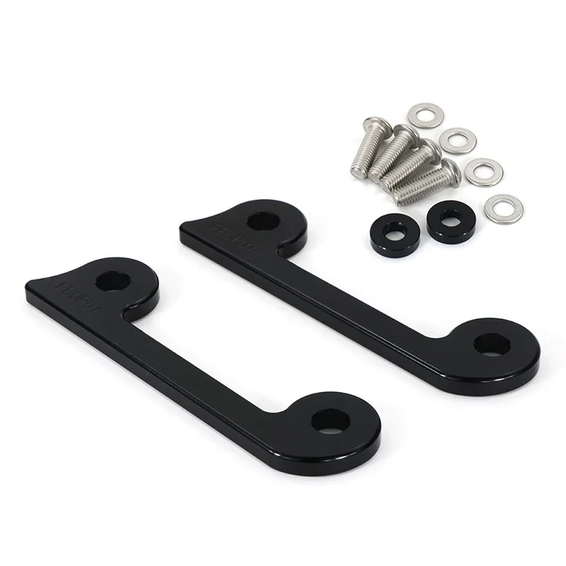 Fit For KAWASAKI Z1000 Z1000R Z1000SX Ninja 1000 CNC Billet Aluminum Footpeg Block Off Plates Rear Passenger Peg Holes Cover
