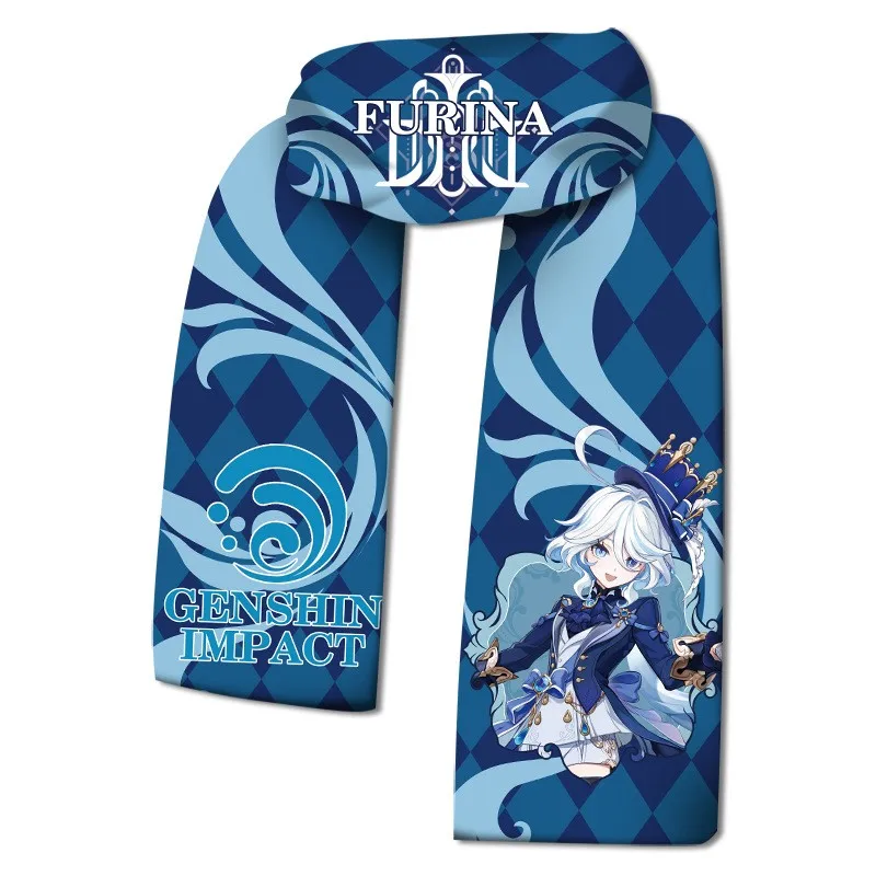 

Anime Genshin Impact Cosplay Comfort Scarf Autumn and Winter Keep Warm Fine Goods Withstand The Cold Neckerchief Birthday Gift