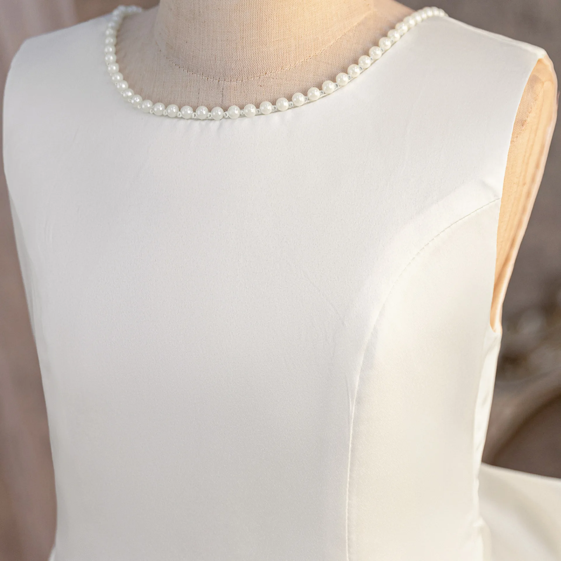 فستان أبيض للفتيات مطرز بفيونكة كبيرة بدون ظهر فستان الأميرة للأطفال لحفلات الزفاف وحفلات أعياد الميلاد #5