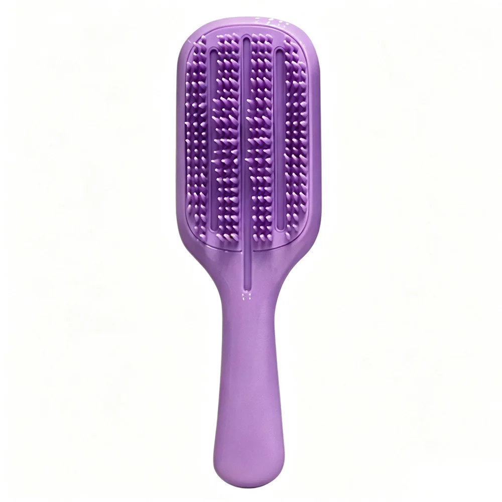 1 Stück Antistatische Entwirrbürste Weiche Kopfhautmassage-Bürste Anti-Frizz Nicht Verknotende Bürste Abnehmbares Haarstyling-Werkzeug – Detail 10