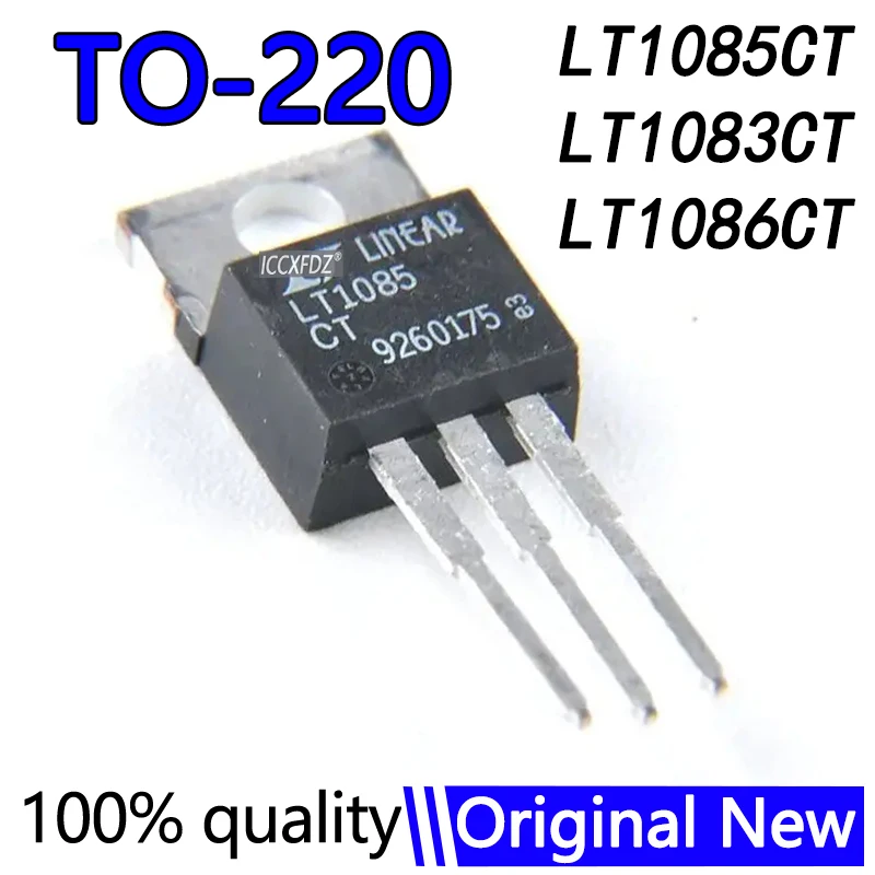 10Pcs/lot LT1085CT TO-220 LT1085 TO220 1085CT LT1083CT LT1083 1083CT LT1086CT LT1086 regulator in Stock