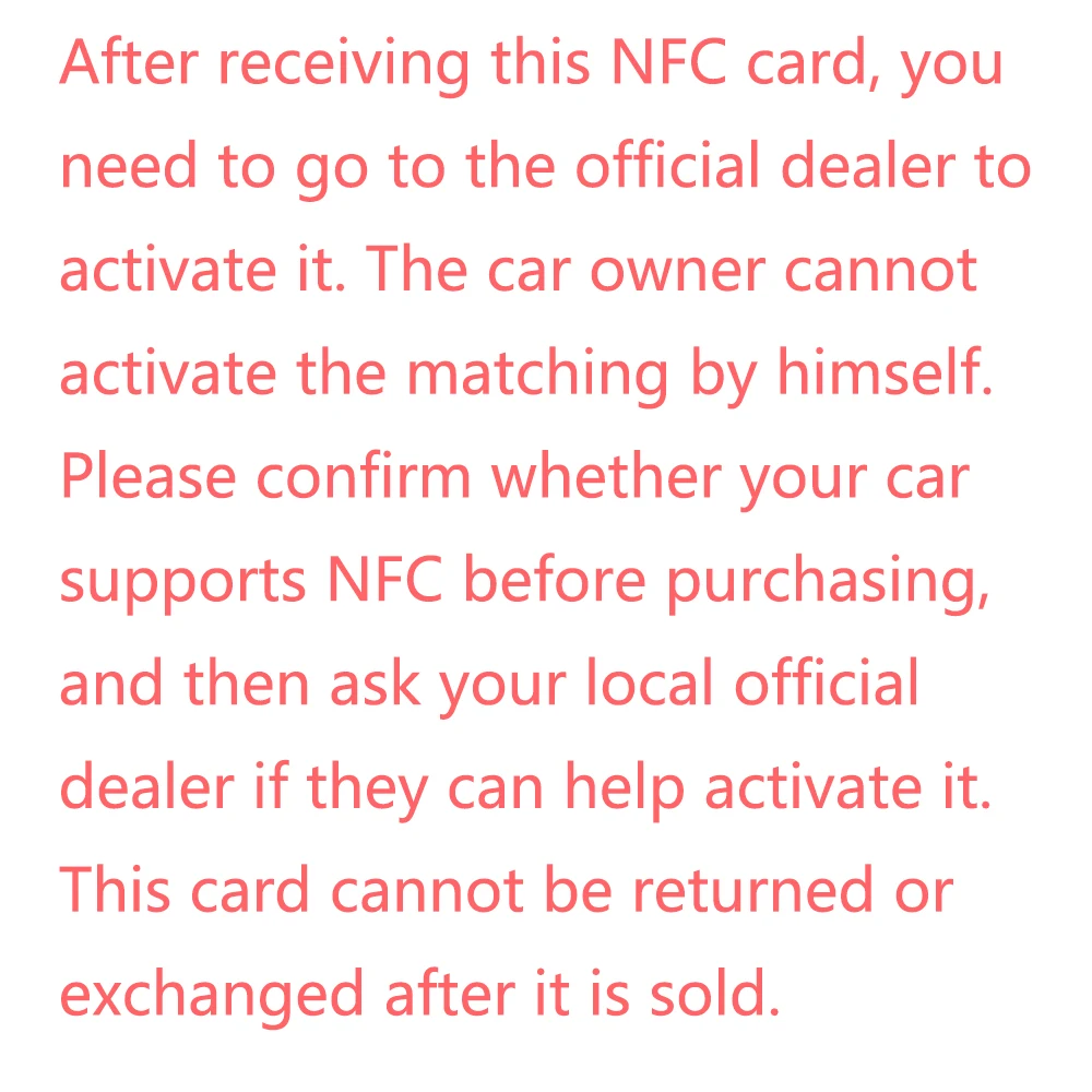 Original NFC Card Remote Key For BYD Tang DM Han EV Song PRO Qin PLUS DMI 2020-2022