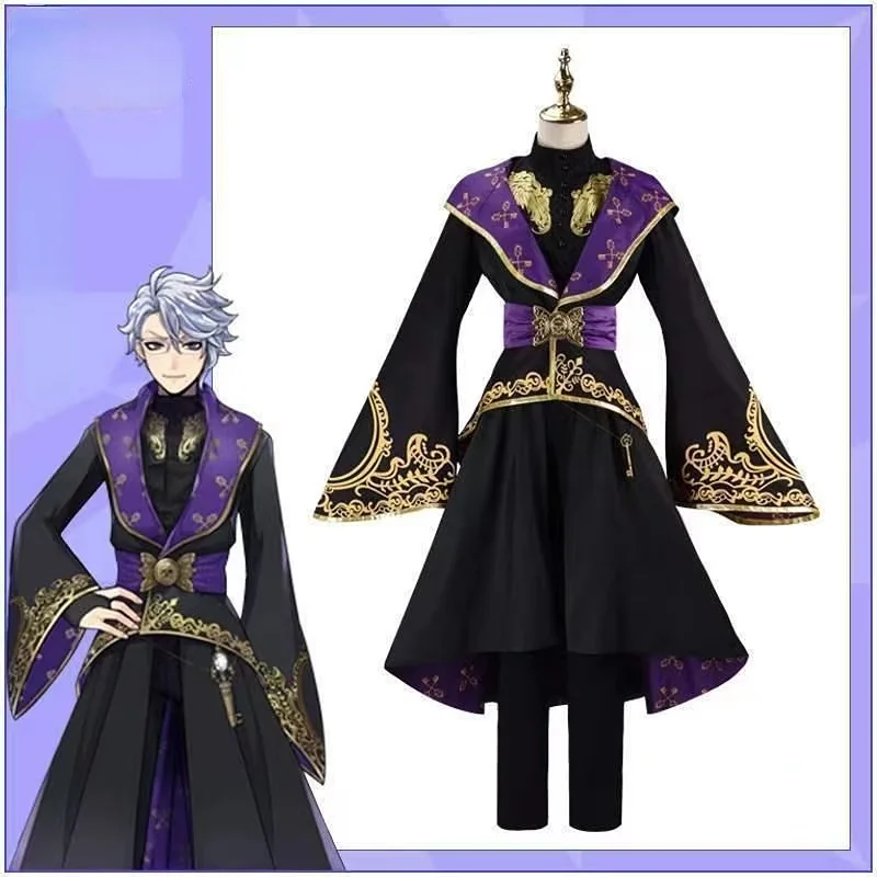 Twisted Wonderland Anime Cosplay Costume, Robe de figurine, Costumes d'Halloween, Uniforme de fête, Tenue de carnaval, Vêtements trempés, Jeu