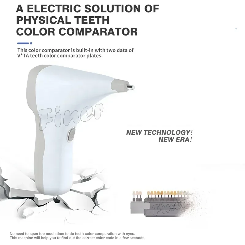 Den tal tooth color comparator digital shade guide photoelectric color comparator