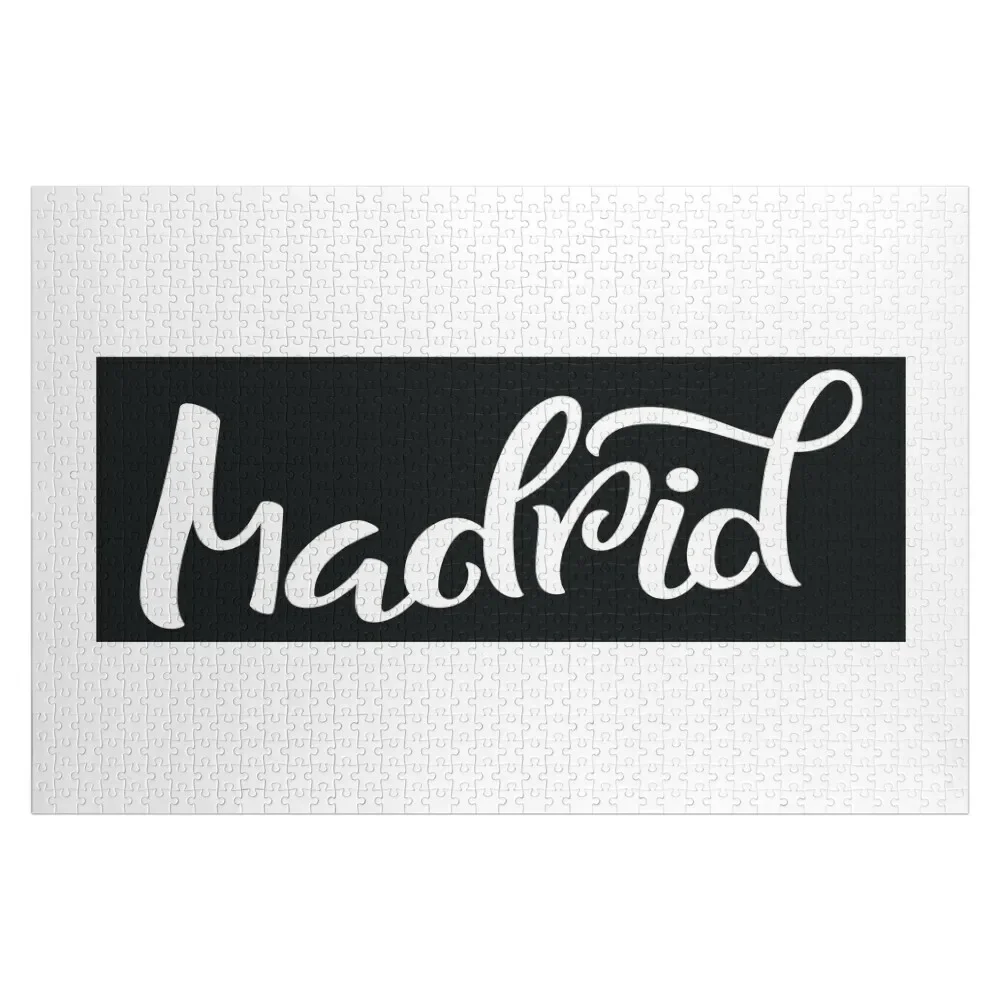 

Madrid Jigsaw Puzzle Personalized Gifts Wooden Jigsaws For Adults Personalised Jigsaw Customizable Gift Puzzle