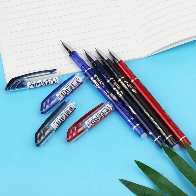 G8TA 0,38mm Bút Gel Erasable Gel với Blue Red Black Refills văn phòng văn phòng trường học văn phòng