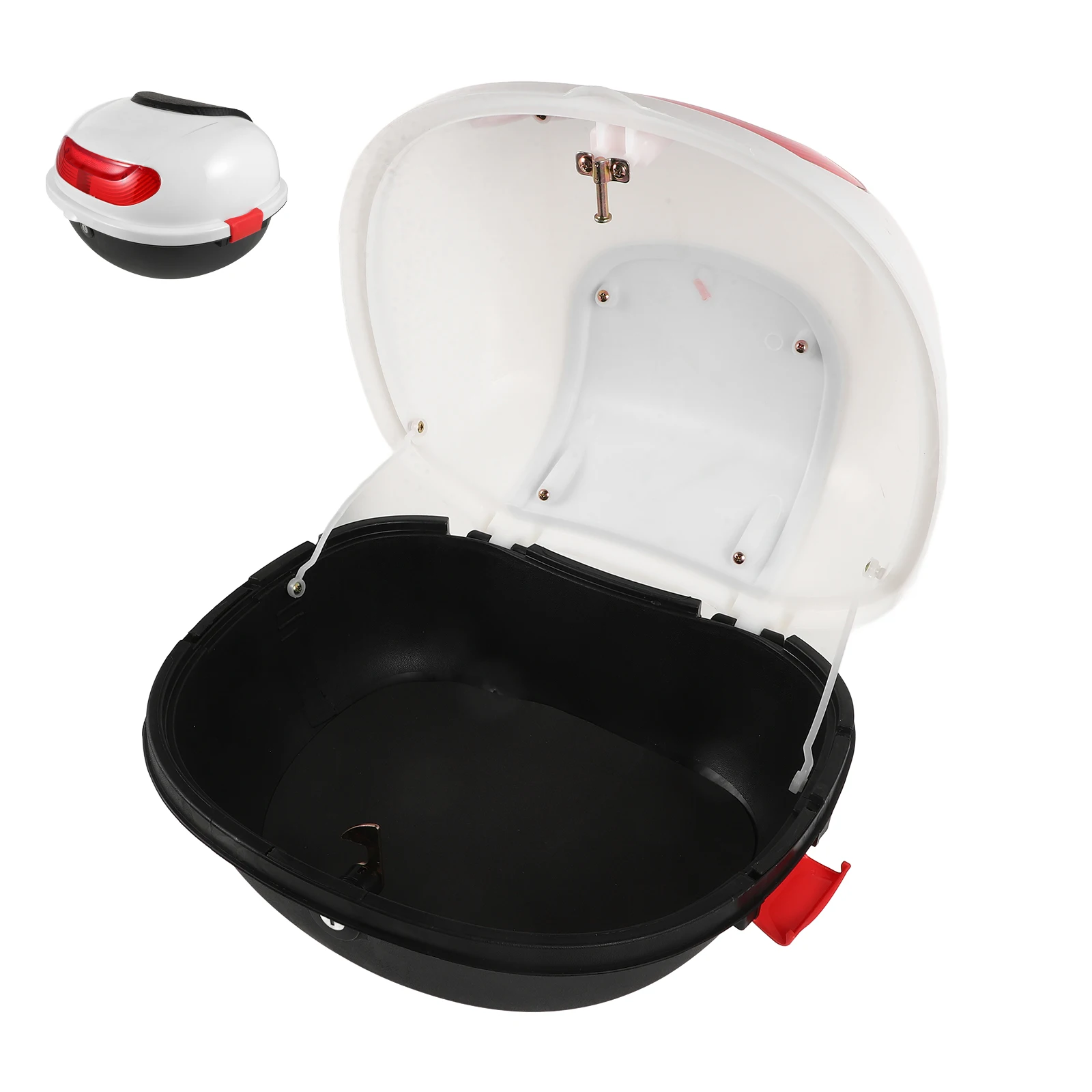 

Motorcycle Trunk Tail Case Large Universal Storage Box Scooter Rear Luggage Carrier Electric Motorcycle Trunk Storage