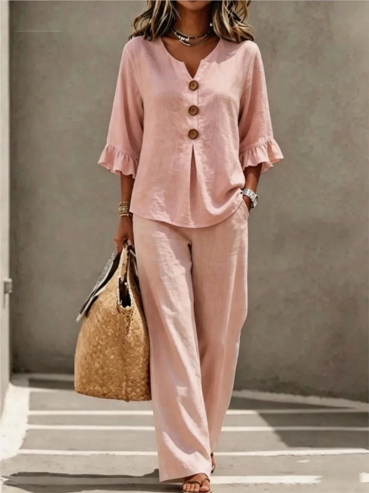 Thumbnail 2 - #91 Womens Two Piece Pant Sets List of Top Picks