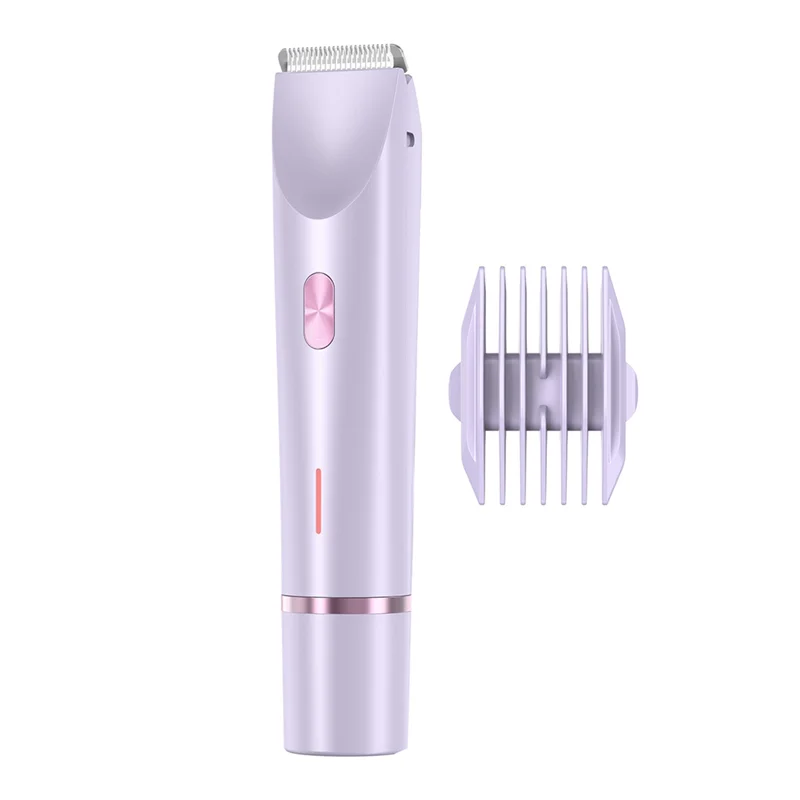 ماكينة حلاقة كهربائية بدون ألم للنساء، مزيل شعر اللحية، ماكينة تشذيب شعر الجسم، مزيل شعر الوجه للنساء