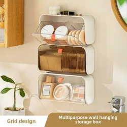 Socks Underwear Wall Mount Drawer Divisible Flip-open Collapsible Closet Cabinet Organizer Underwear Storage Boxes