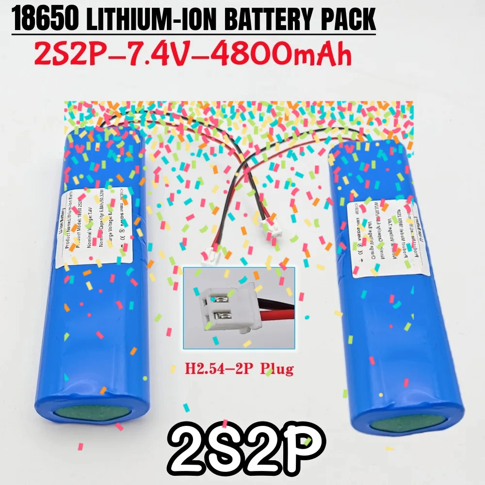 Nueva Batería Recargable de Iones de Litio JETECH JT-ESB04-01 de 7.4V 4800mAh para Faros Delanteros y Cámaras CCTV, Último Modelo
