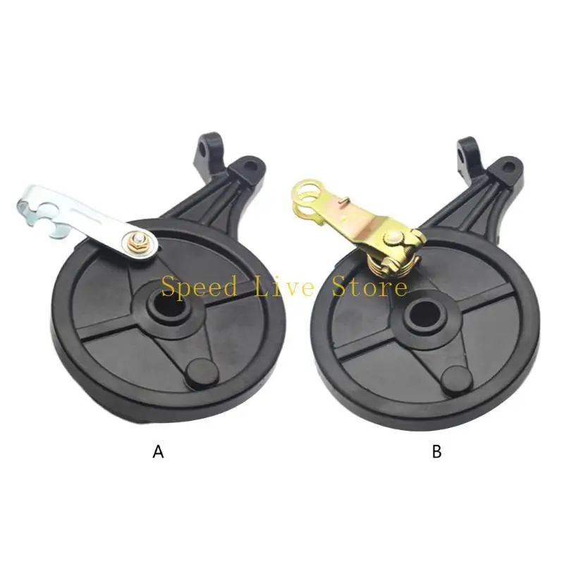

547C Electric Bike Rear Drum Brake Pad Shoe Drum Assembly 15mm Hole