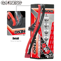 GAONENG GNB 6500mAh 4S 120C 240C 14.8V Hard Case LiPo Battery Cabled with DEANS 1/10 1/8 Scale RC Hobby Models