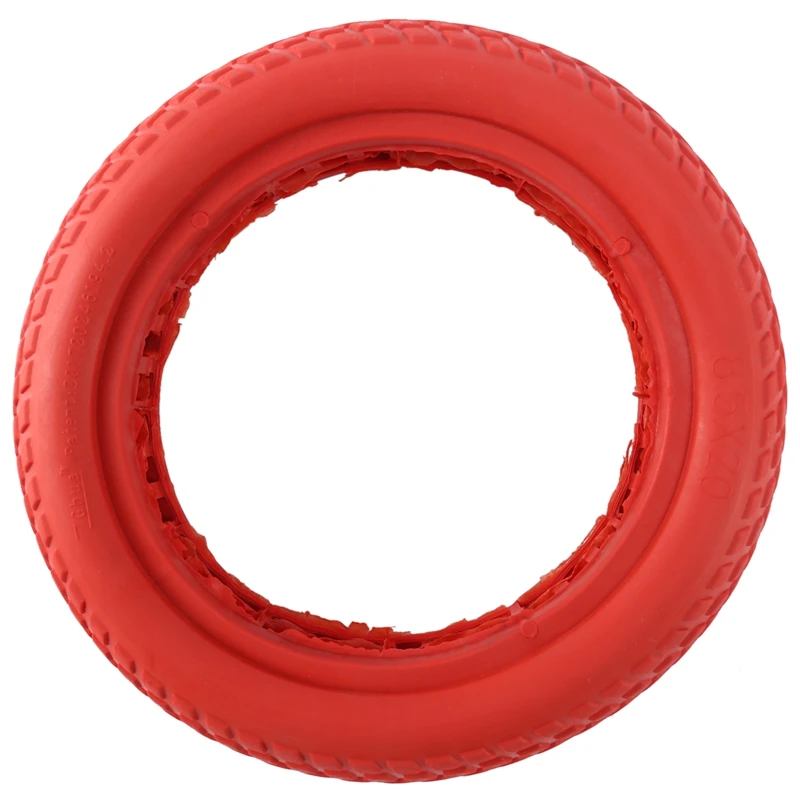 

8.5 Inch Electric Scooter Rubber Solid Tire Durable Shock Absorber Damping Tyre For Xiaomi M365 1S Pro, Red