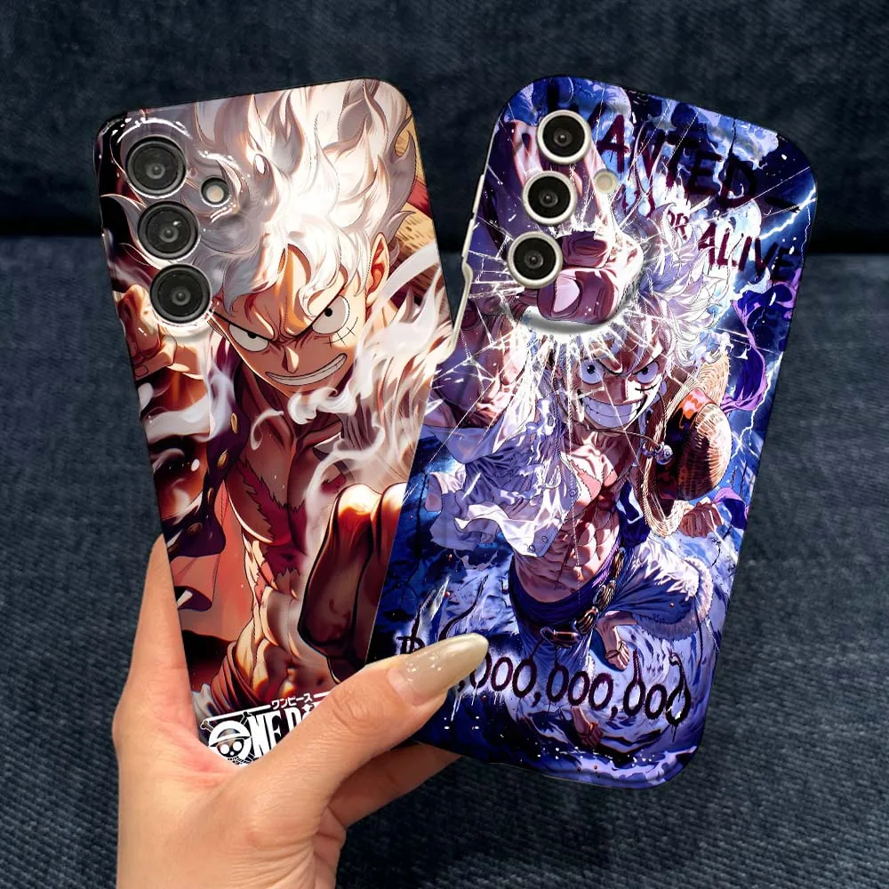 

Sun God Nika Cool For Samsung Galaxy A73 A53 A25 A34 A51 A54 A35 A55 A33 A56 A04 4G 5G Feilin Wave Oil Shell Phone Case