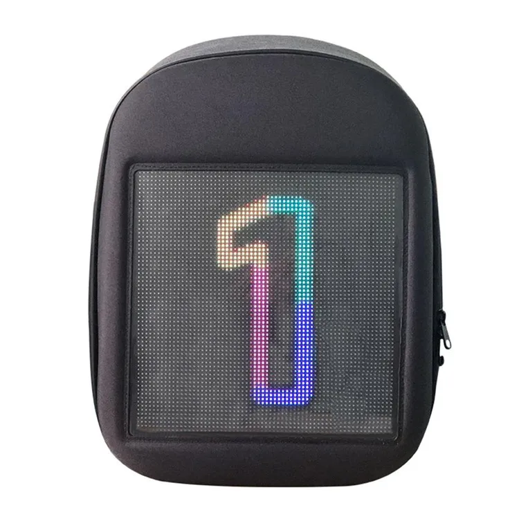 Good Quality Led Advertising Screen Bag Backpack Easy to Use  with Mobile Phone Control 32inch