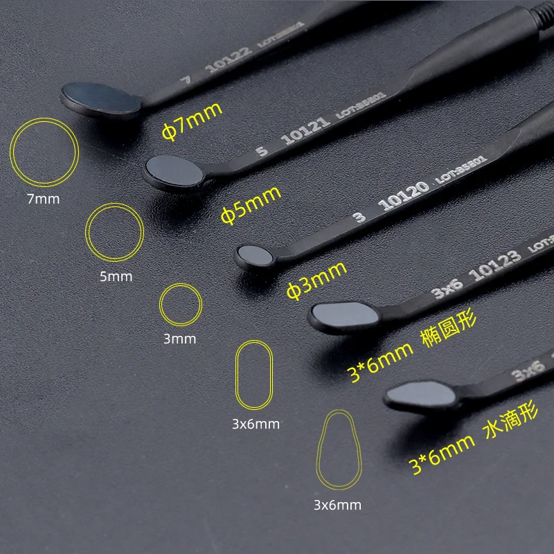 High Quality Dental Micro Mouth Mirror 3/5/7mm Sterilizable Reflector Odontoscope Multifunction Checking Oral Detachable Handle