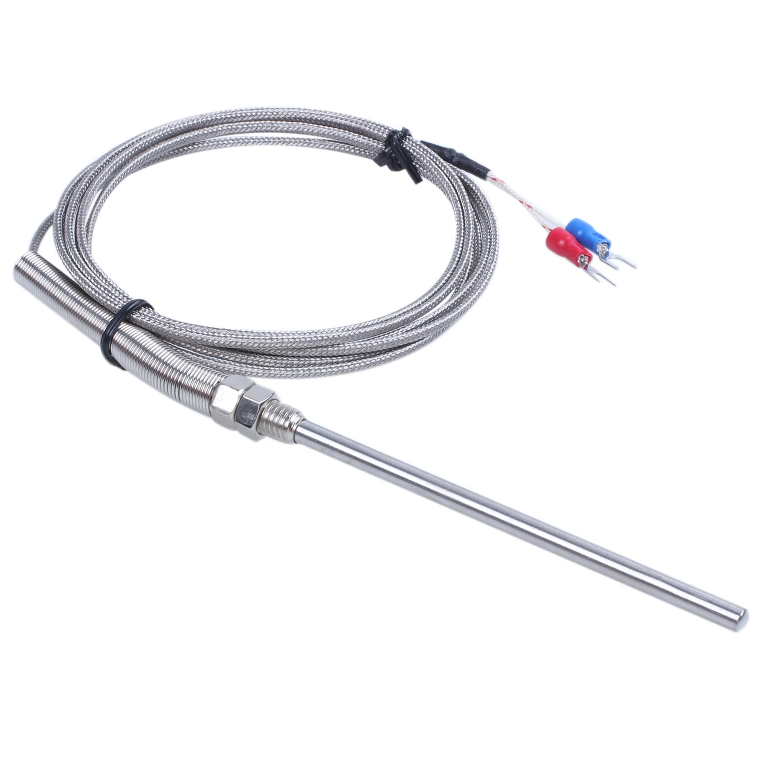 K Type 0-800 Degree Celsius Thermocouple Probe Sensors 2M 6.5Ft