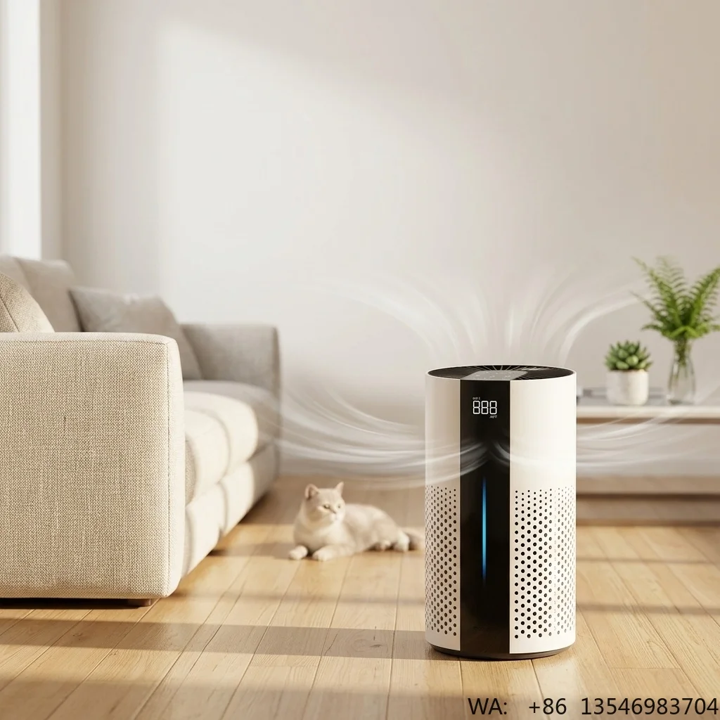 purificateur-d'air-portable-intelligent-a-faible-bruit-avec-filtre-hepa-13-et-affichage-numerique-en-temps-reel