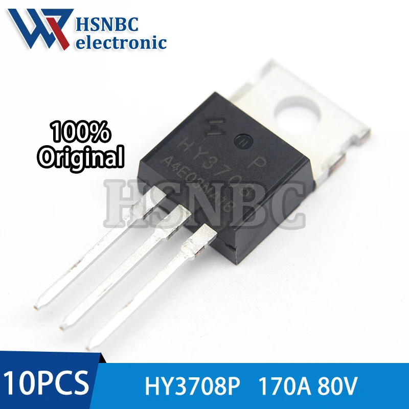 

10PCS HY3708P HY3708 TO-220 170A 80V N-Channel Power MOSFET Transistor 100% New Original