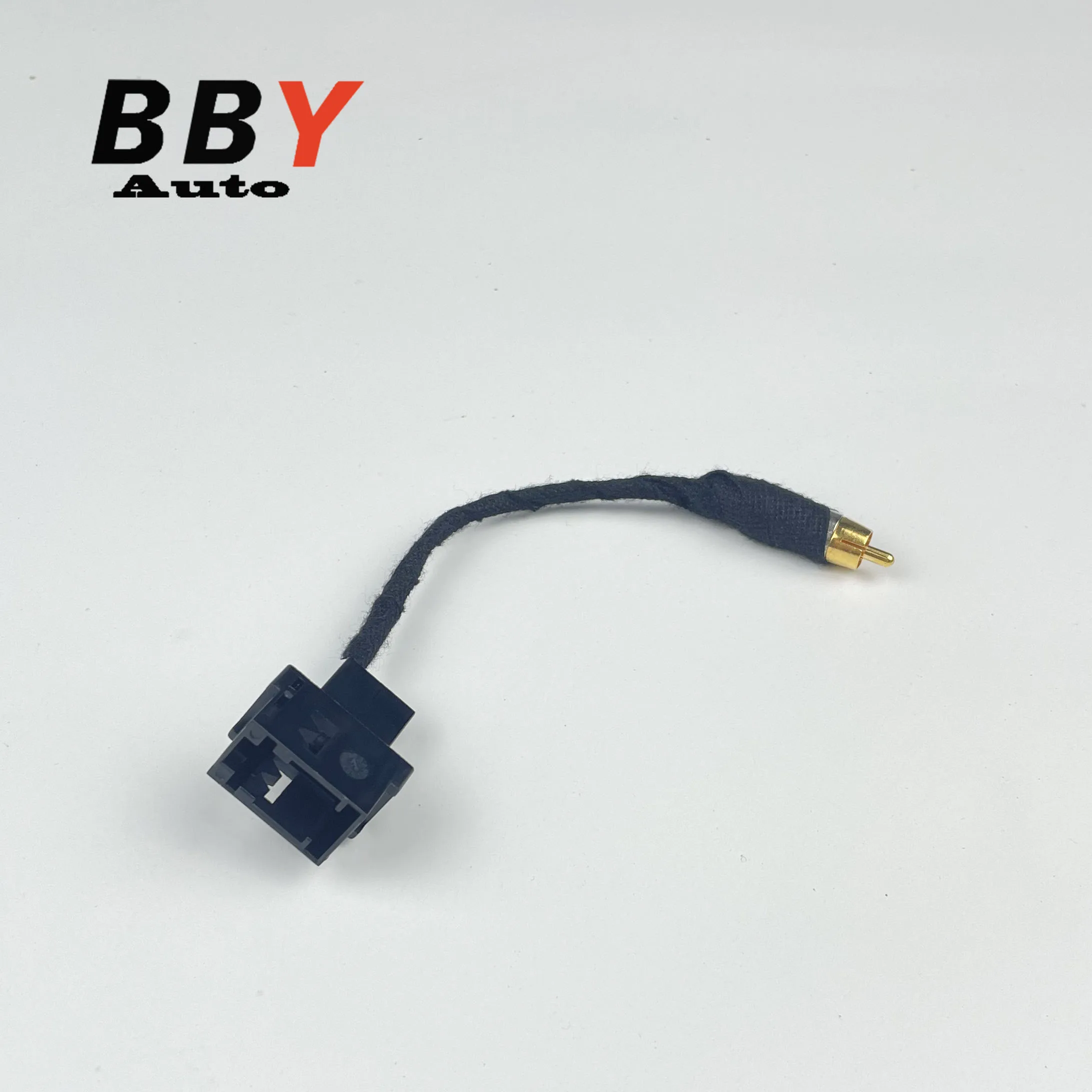 Car Camera Harness RCA Plug Replace HC3Z-19A387-B HU5Z-19A387-A For Ford Lincoln 2011-2016 SYNC 2 SYNC 3  Converter 4" to 8"PNP view 3
