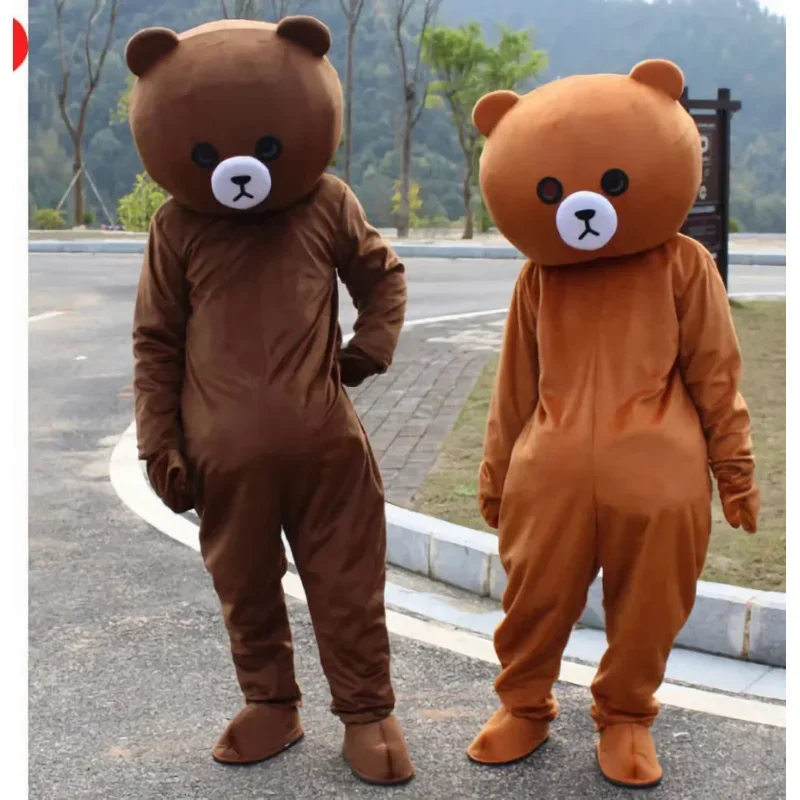 Brown Bear Mascot Costume Cartoon Characters Animal Carnival Activities Cosplay Identity V Cosplay MN11