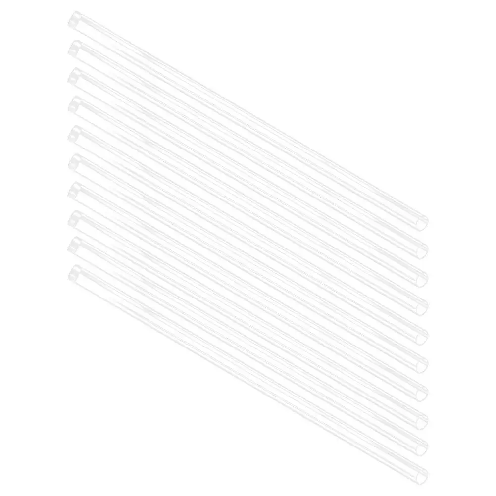 

10 шт. прозрачных световых трубок для эффекта метеорного дождя, пластиковая защита для гирлянд, устойчивая к погодным условиям, для декорации мероприятий на открытом воздухе