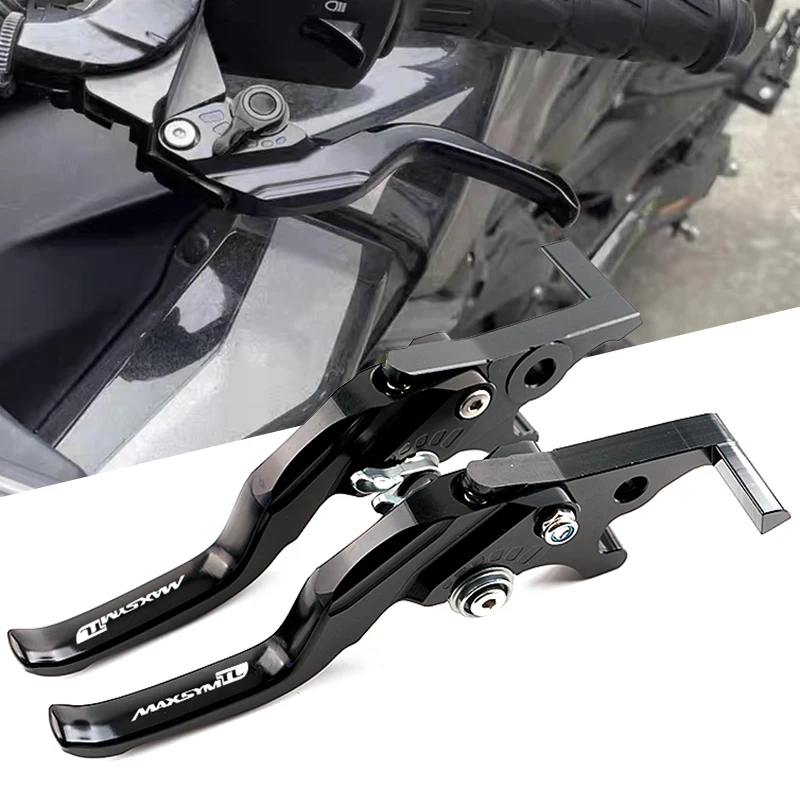 

2025 Новый рычаг тормозной муфты для мотоцикла, регулируемые рычаги тормозной муфты с ЧПУ для SYM Maxsym TL Mamsymtl 500 508 TL500 TL508R 2018+