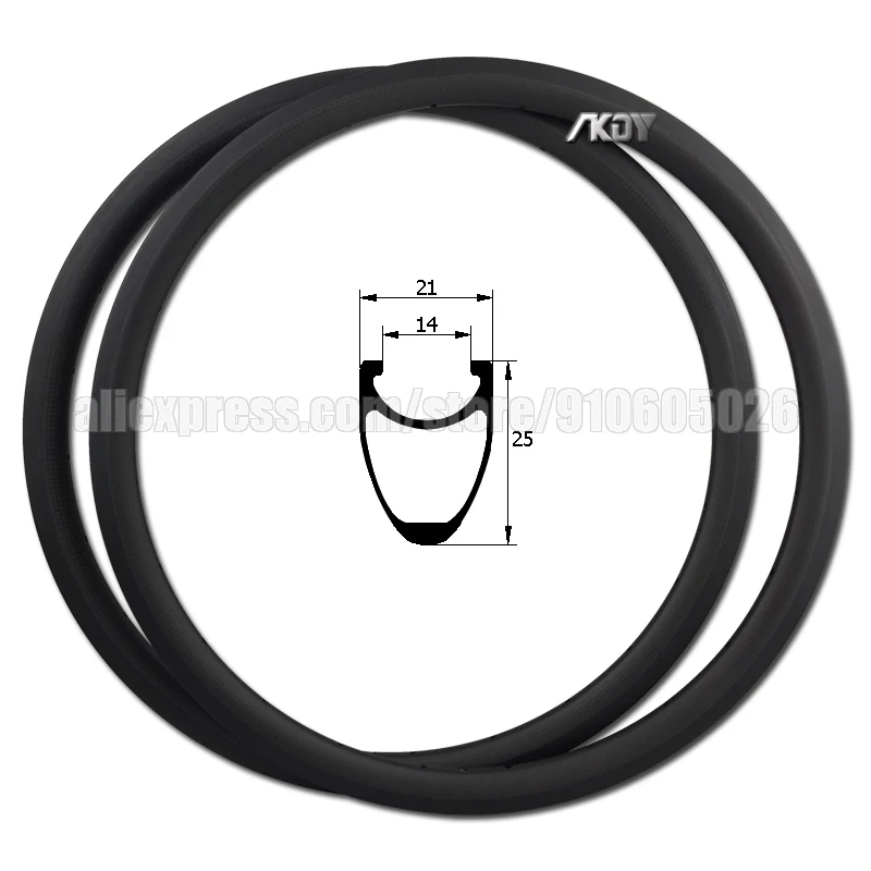 Light Durable BMX Mini 20 Inch Rims Carbon Fiber 25mm Depth 21mm Width Clincher Rim Brake Carbon Bicycle rims 451 20\