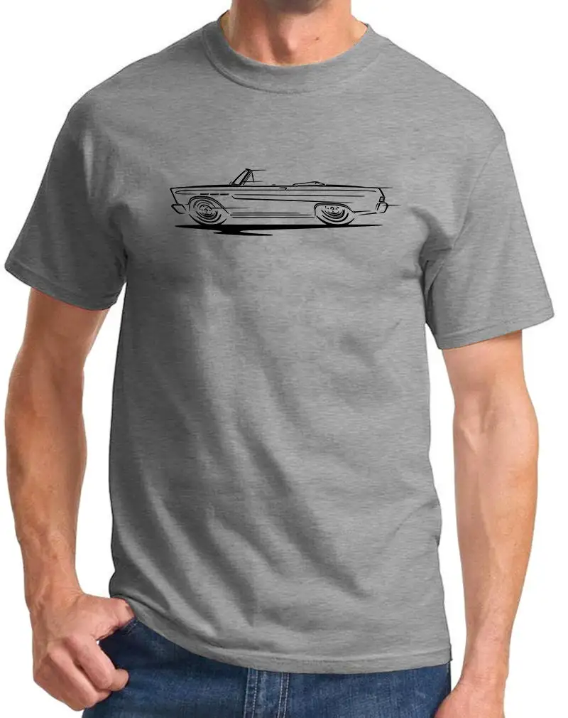 1965 Mercury Comet Convertible Redline Design T Shirt