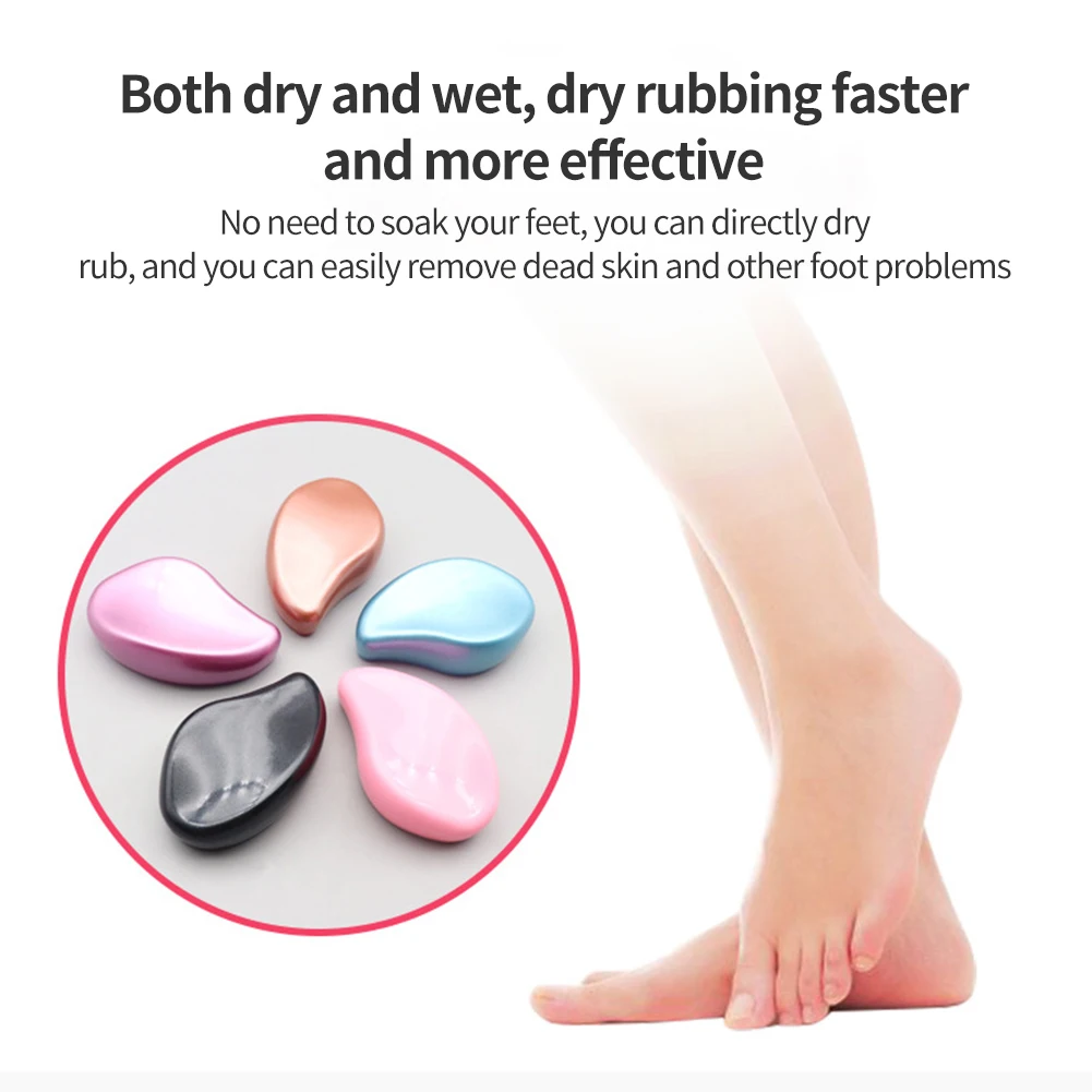 Dead Skin Calluses Remover Scrubber Nano Glass Foot File Rasp Nano Glass Pedicure Tools Foot Grinder Exfoliate Foot Foot Care