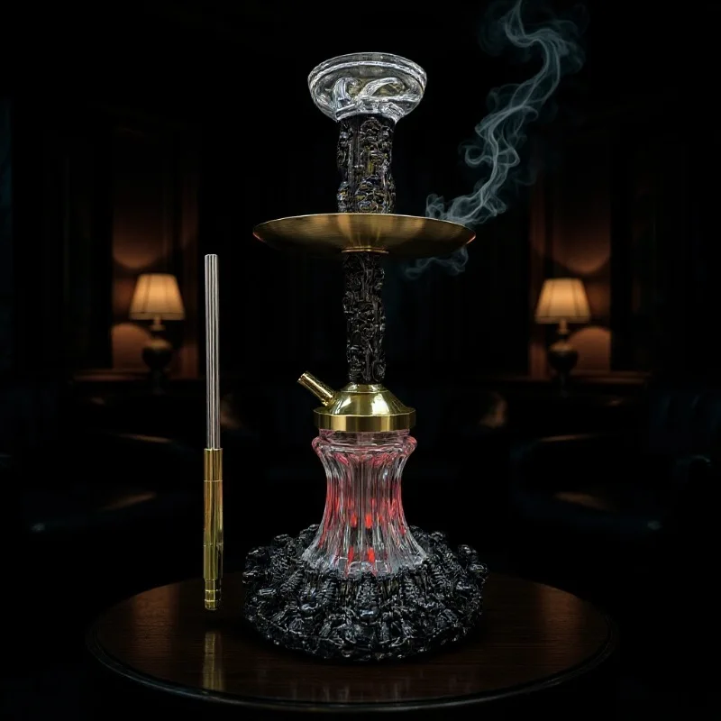 

Arabic hookah skull element craft resin shisha bar water pipe