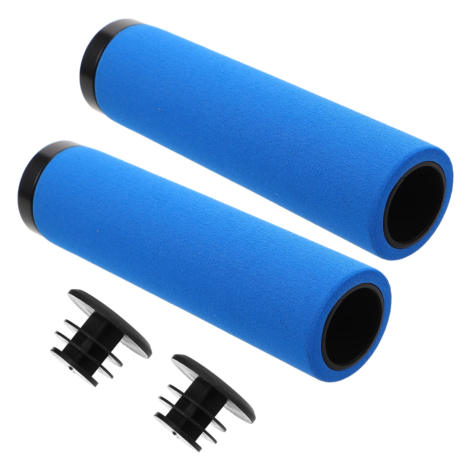 

2Pcs Mountain Bike Handlebar Covers Non-Slip Sponge Ergonomic Grips Shock Absorbing Comfortable Cycling Gear Sponge Hand Grip