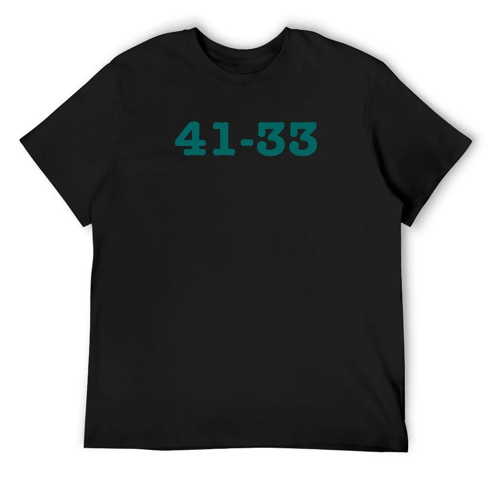 Philly fans, you know the score.41-33. T-Shirt vintage graphic tee Short sleeve tee Men's t-shirt