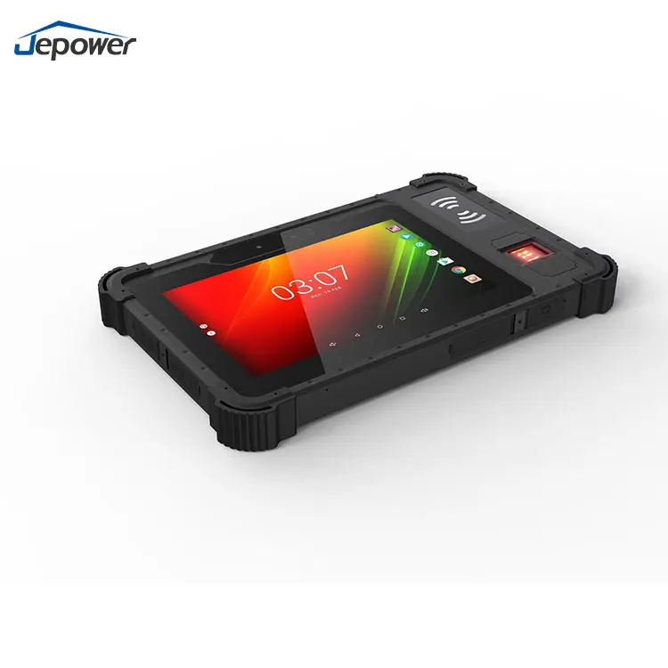 Q818 8-Inch Waterproof Industrial PDA 4G LTE Android Tablet 8000mAh Battery NFC Biometric Features Biometric Security Stock
